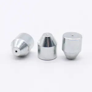 High quality White zinc throttle cores Turning Drilling parts Hydraulic machine products