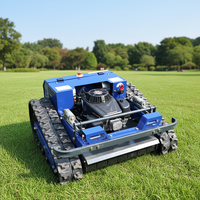 Mesin Pemotong Rumput Robot Tanpa Kabel dengan Remote Control untuk Halaman Luas, Mesin Pemotong Rumput Mini dengan Remote yang Laris Manis