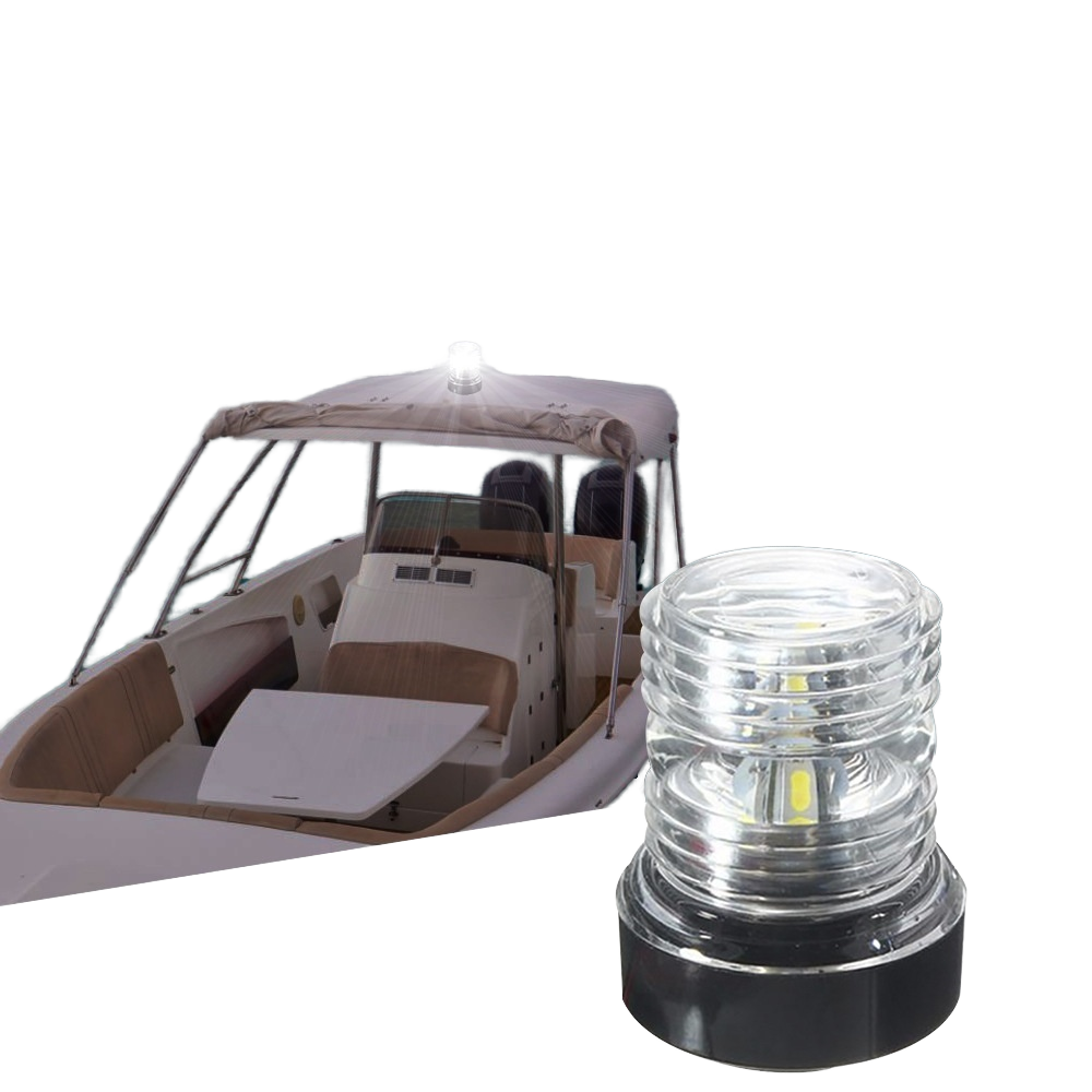 Bruce Anchor Boat Light Yacht LED Signal Indicator Light 360 White Light 12V Ring Light