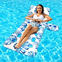 Chaise longue flottante pour piscine en gros, jouets gonflables pour adultes, chaise flottante, écumoire de piscine, gros flotteurs en forme de nouilles