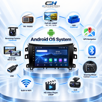 Audio vidéo compatible avec Nissan Navara Frontier NP300 2015-2017 4G WIFI Autoradio multimédia CarPlay sans fil Navigation GPS