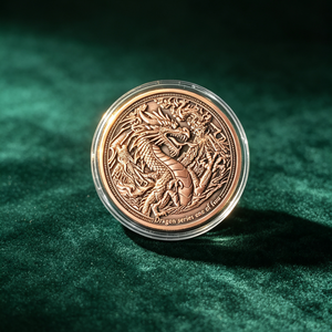 Barra de Cobre Artística de Alta Calidad 99.9% (1 OZ) con Grabado en Relieve para Inversión y Colección - Product Image 4