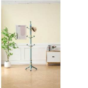 Porte-manteau en bois moderne 36903-M3 36903-M3-A/B/G/H/W - Product Image 4