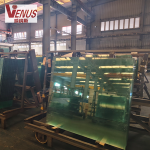 Lámina de Vidrio Arquitectónico Curvado, Vidrio Templado Sólido, Vidrio Templado de Seguridad Curvado, Color Transparente <span class=keywords><strong>para</strong></span> Construcción de Baños - Product Image 1