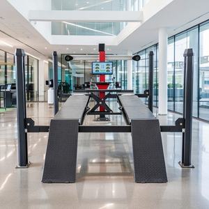 <span class=keywords><strong>Pont</strong></span> <span class=keywords><strong>élévateur</strong></span> hydraulique à quatre poteaux 5T de qualité supérieure pour centre de service automobile - Product Image 5