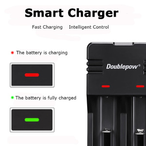 <span class=keywords><strong>Chargeur</strong></span> de <span class=keywords><strong>batterie</strong></span> universel intelligent rapide USB DC 5v Entrée 3.7v <span class=keywords><strong>18650</strong></span> Lithium Li-ion pour 10440 14500 16340 18500 21700 26650 - Product Image 3