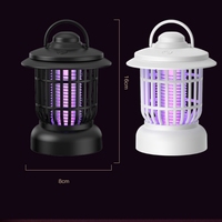 Lampe anti-moustiques électrique avec lumière LED UV, étanche IP68, interrupteur tactile