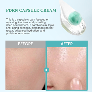 <span class=keywords><strong>Crema</strong></span> in Capsule PDRN Vegana OEM, Idratante <span class=keywords><strong>Viso</strong></span> Leggero in Gel per Riparazione della Pelle, Elasticità e Idratazione Duratura - Product Image 5