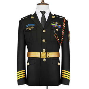Venta al por mayor, envío directo de fábrica, compra de alta calidad, ropa de trabajo de seguridad, uniformes de guardia, conjuntos de disfraces, disfraces - Product Image 1
