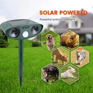 Solar Animal Repeller Outdoor PIR <span class=keywords><strong>Motion</strong></span> <span class=keywords><strong>Detector</strong></span> Cat Dog repelente animal dissuasor dispositivo com luz Home Garden Supplies