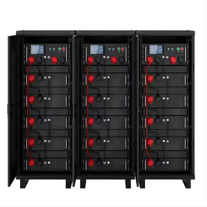 แบตเตอรี่ลิเธียมไอออนแบบติดตั้งบนชั้นวางและติดผนัง พร้อมล้อ 48V 51.2V 100Ah 200Ah 300Ah สำหรับระบบโซลาร์เซลล์ - Product Image 6