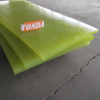 Feuilles de caoutchouc polyuréthane personnalisées en matériau PU série 60A 70A 80A 90A avec service de traitement de découpe