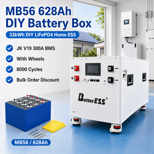 กล่องแบตเตอรี่ DIY รุ่นใหม่ BetterESS LiFepO4 16S 51.2V 628Ah 32kWh สำหรับประกอบแบตเตอรี่โซลาร์ ESS ในบ้าน ระบบสำรองไฟบ้าน - Product Image 1