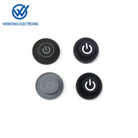 Claviers et Pavés Numériques à Bouton-Poussoir en Caoutchouc Silicone, Touche Tactile Unique