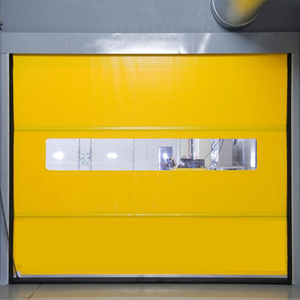 Porte rapide industrielle personnalisée en <span class=keywords><strong>PVC</strong></span>, porte automatique à enroulement rapide, porte à enroulement rapide en plastique pour entrepôt, prix abordable - Product Image 4