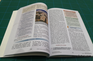 Esegesi bilingue completo Curriculum biblico manuale di studio guida Set perfetta rilegatura goffratura edizione insegnante studente - Product Image 5