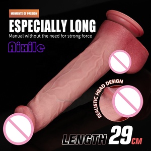 Dildo in Silicone per Stimolazione Vaginale e Anale, Giocattoli Sessuali per Adulti, Giochi per <span class=keywords><strong>Uomini</strong></span> e Donne, Plug Anale Gigante per Stimolazione Prostatica - Product Image 2