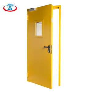 Zhtdoors nhà sản xuất cung cấp các phong cách và thông số kỹ thuật khác nhau của cửa chống cháy từ tính an toàn tiêu chuẩn 120 phút