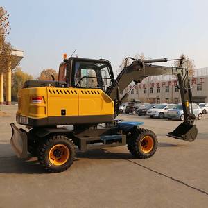 Spedizione gratuita Ce Epa nuova scavatrice a ruote per escavatore idraulico grande escavatore multifunzione ZM95 - Product Image 5