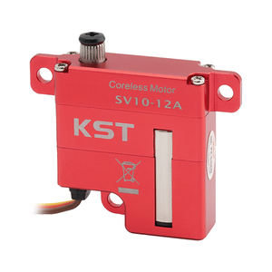 Ventas Calientes KST SV10-12A DC12V Super Alto Voltaje 14.0Kgf.cm 0.10seg/60. Ala sin Núcleo de Aleación de Aluminio para Planeadores RC Industriales - Product Image 4
