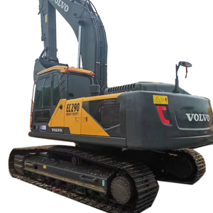 Excavatrice sur chenilles VOLVO EC290 EC300DL EC300E de 29 tonnes d'occasion à haut rendement avec moteur et engrenage pour composants de base PLC de pompe minière - Product Image 1