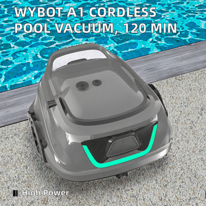 (Version 2026 Améliorée) <span class=keywords><strong>Aspirateur</strong></span> de <span class=keywords><strong>piscine</strong></span> sans fil, autonomie de 120 minutes, robot nettoyeur de <span class=keywords><strong>piscine</strong></span>, double filtre, <span class=keywords><strong>pour</strong></span> sols plats, 1076 pieds carrés, en plastique - Product Image 2