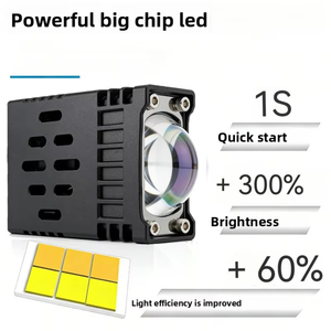 ไฟสปอร์ตไลท์ LED สำหรับรถยนต์ ไฟหน้าแบบซ่อนในกระจังหน้า กันน้ำ ปิดผนึกอย่างดี ไฟเสริมสำหรับรถยนต์ - Product Image 2