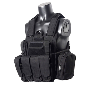 Chaleco Táctico Oxford 600D Personalizado, Resistente al Agua, con Bolsillos para Accesorios, para Uso en Exteriores, Resistente al Calor - Product Image 1