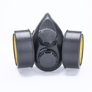 Factory Half Face Gasmaske Chemische Atemschutz maske mit Doppel filter - Product Image 4