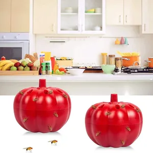 Armadilha inteligente para armadilha de traças de frutas, armadilha de frutas em forma de abóbora para uso interno, 2 unidades por caixa