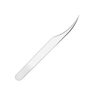 Strumenti professionali per unghie ricurvi dritti in acciaio inossidabile in fibra di Extension per ciglia precisione pinzette per il riscaldamento del sopracciglio - Product Image 3