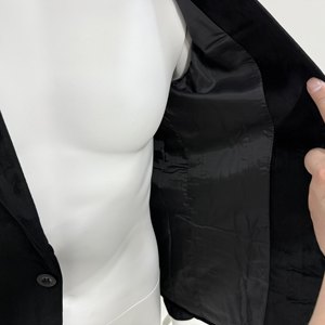 <span class=keywords><strong>Blazer</strong></span> da Uomo di Marca alla Moda Giacca Casual Tinta Unita per Uomo - Product Image 5