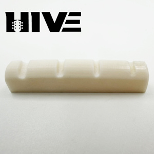 HIVE Ingrosso Capotasto per Basso Elettrico in Osso di Bue 42*6*8.5MM per Mano Sinistra / Mano Destra 4 Corde - Product Image 6