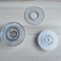 4inch10T turbine dongyin PC et POM pompe à eau de puits profond turbine en plastique