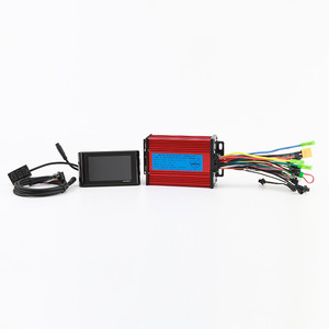 Kit de pantalla a color WXGN301 con 9 tubos rojos + kit de controlador de 9 tubos, 36V/48V/60V/72V 500W universal para scooter L897 - Product Image 3