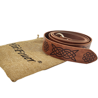 Cross Border sabuk timbul Celtic abad pertengahan sabuk Knightring Retro properti panggung COSPLAY sabuk cincin pinggang kostum