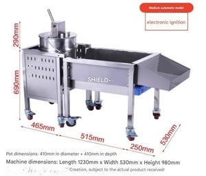 Machine à Popcorn Industrielle avec Système de Mélange Automatique et Ébullition Rapide pour les Entreprises de Snacks de Fête Foraine - Product Image 6