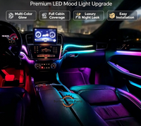 CKCP Vente en gros X166 Lumière ambiante intérieure de voiture à LED, lumière dynamique et lampe d'ambiance à effet de ombre 12V pour Mercedes-Benz ML/GL/GLE/GLS