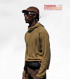 Felpa con Cappuccio Termolite Air Velvet da Uomo Leggera e Calda ODM 100% Poliestere per Autunno e Inverno - Product Image 2