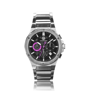 Reloj de Cuarzo Cronógrafo Resistente al Agua 5ATM, Precio al por Mayor de Undecember, Reloj Deportivo de Cuarzo de Acero Inoxidable para Hombre - Product Image 6