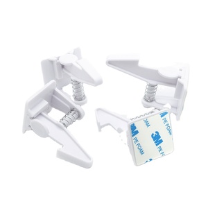 Barrière de sécurité pour bébé Fabe, best-seller, avec loquet à ressort, verrouillage enfant, certifiée EN71-3, en matériau ABS - Product Image 6