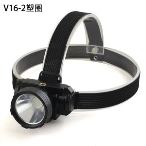 ไฟหน้าแบบ LED สำหรับใช้งานกลางแจ้ง รุ่น V16 ซีรีส์ 5W ชาร์จไฟได้ พร้อมแบตเตอรี่ 18650 สำหรับตกปลาตอนกลางคืน ให้แสงสว่างระยะไกล - Product Image 3