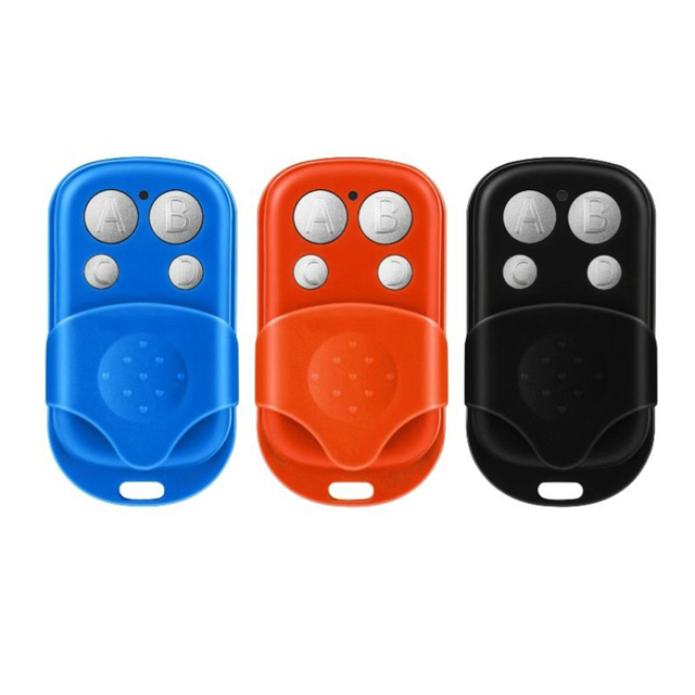 Universal Garage Door Opener Remote Control 433MHZ 433.92MHZ Code Grabber Clone Gate Key Fob Command Hand Transmitter