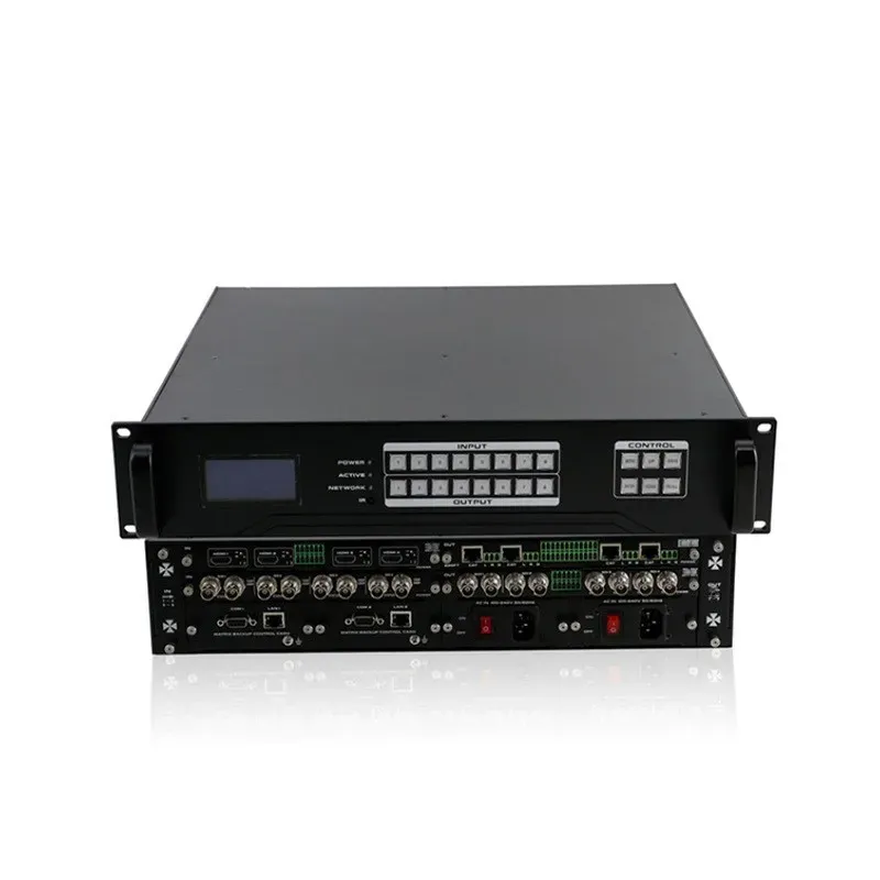 Hardrock MINI-MANAGER-900 Metal for High-Definition Hybrid Matrix Network <strong>Decoder</strong> 8-in 8-out Large Conference Room Seamless
