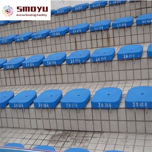 Seduta per Stadio Senza Schienale in Alluminio e HDPE Stampato a Soffio 450x410x365mm Resistente ai Raggi UV per Campi da <span class=keywords><strong>Calcio</strong></span> - Vendita all'Ingrosso - Product Image 6