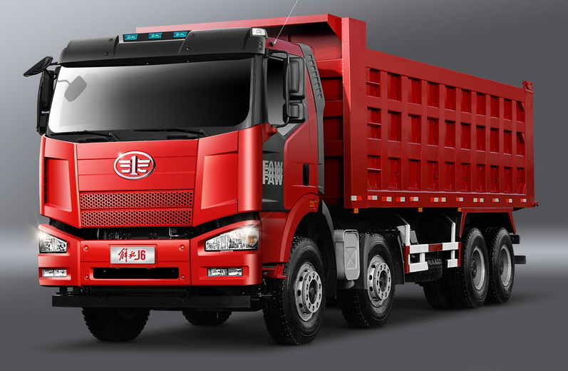FAW 40トンダンプトラック - 新品、保証12ヶ月、自由部品、ディーゼル