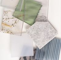 Feuille acrylique sur mesure, acrylique transparent givré pour lampe LED, signalétique et décoration