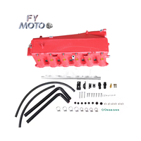 Collecteurs d'admission CNC en aluminium usiné Gen 2 B58 avec refroidisseur d'air de charge rouge pour BMW M340i B58 G20 G29 Supra A90 3.0T 2020+ 48V