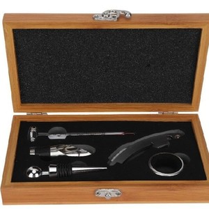 Fourniture directe du fabricant Ensemble de 5 pièces d'outils pour le vin Ouvre-bouteilles et ensembles de vin - Product Image 6