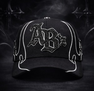 Gorras de Gamuza Bordadas Personalizadas OEM/ODM, Gorras Estructuradas de 5 Paneles, Gorras Originales G5 The Beards, Sombreros Dandi de Halloween con Caja - Product Image 3